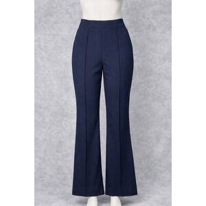 SPANX Womens Perfect Fit  Wide Leg Ponte Knit Pants L G Flare Career Dressy